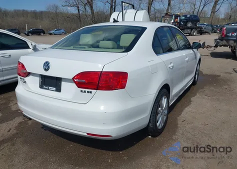 2013 Volkswagen Jetta 2.5L Se из США, поврежденный, VIN 3VWDP7AJ8DM409053